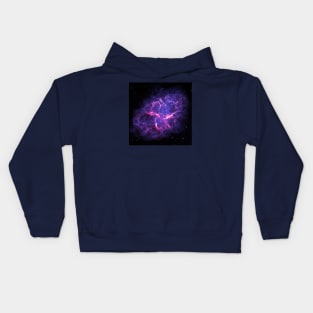 Crab Nebula, as Seen by Herschel and Hubble Kids Hoodie